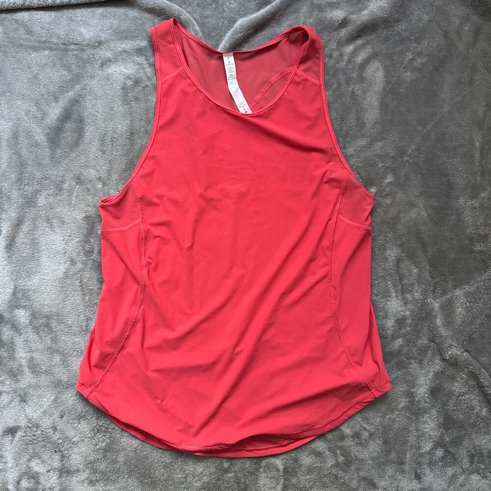 Lululemon Sculpt Tank II Dust Coral Size 8